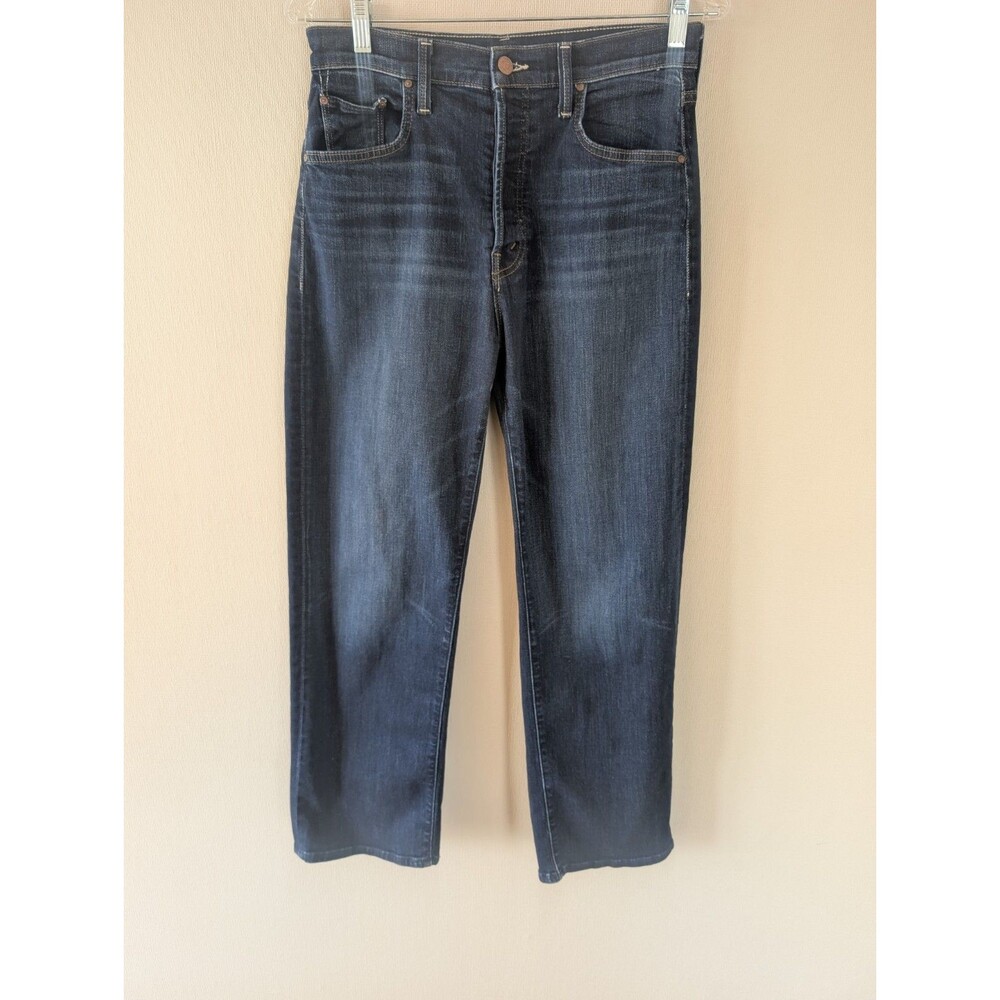 Mother Jeans The Rambler Ankle Womens 29 High Rise Off Limits Wash Denim 28x28